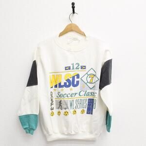 Vintage WLSC Washington Local Soccer Club Toledo Ohio Sweatshirt Medium